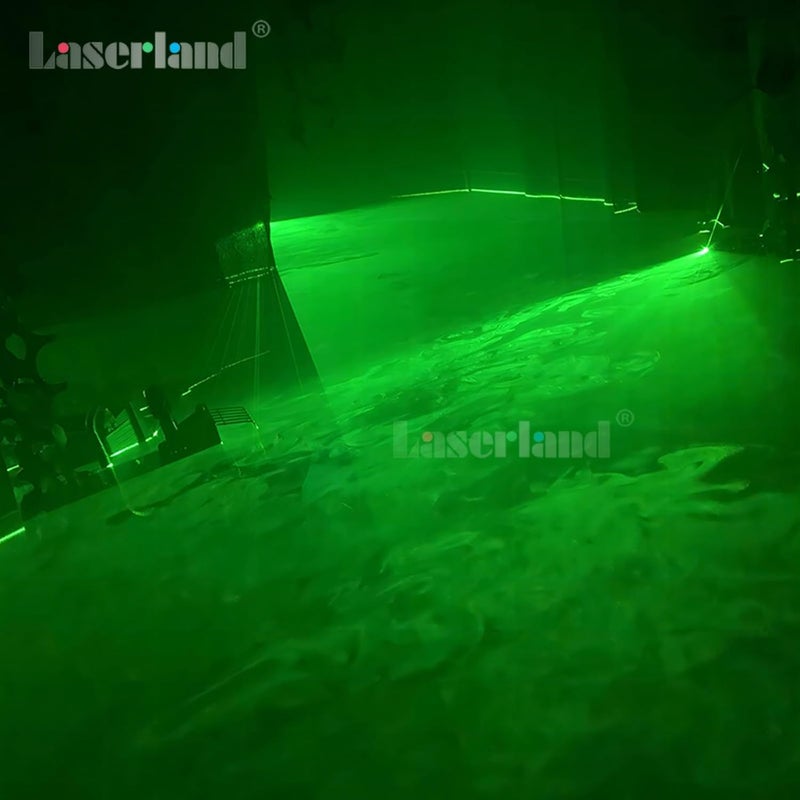 Laserlands 532nm Focusable Green Generator Line Module for Halloween Scary House Laser Swamp Laser Pond Haunted House Garden Yard Decoration NOT for Alignment (Class IIIr 12V with Adapter and Mount) - Image 3